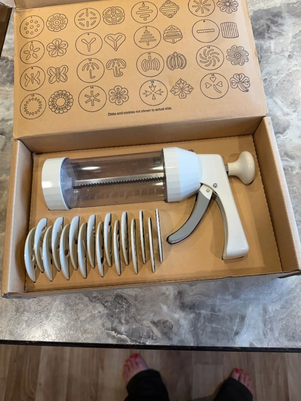 Pampered chef cookie press modelnumber 1525